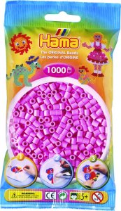 Hama Beads Hama midi perler 1000stk pastel pink 1