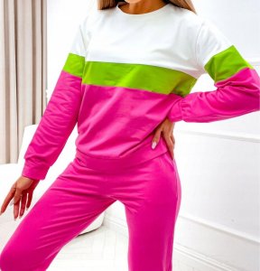 Moon Komplet dresowy dres damski bawełniany polski XL 2