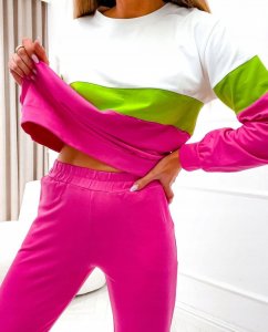 Moon Komplet dresowy dres damski bawełniany polski XL 3