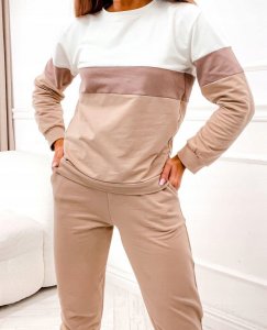 Moon Komplet dresowy dres damski bawełniany polski L 2