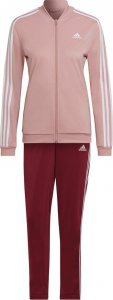 Adidas Dres damski adidas Essentials 3-Stripes Track Suit różowy HD4301 XS 1