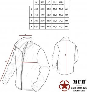 MFH Amerykańska kurtka polarna DZIECIĘCA N2B XL 2