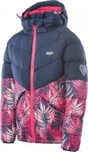 Bejo Dziecięca kurtka zimowa pikowana Bejo Baldey II Jrg granatowo-różowa rozmiar 152 2