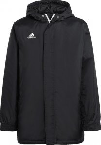 Adidas Kurtka dla dzieci adidas Entrada 22 Stadium czarna IB6078 128cm 1