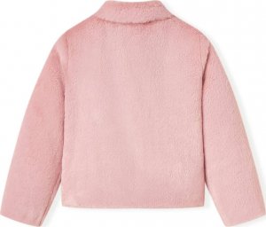 vidaXL Kurtka dziecięca ze sztucznego futra, różowa, 116 2