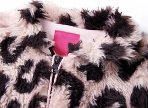 vidaXL Kurtka dziecięca ze sztucznego futerka, jasnoróżowa 128 3