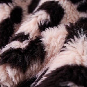 vidaXL Kurtka dziecięca ze sztucznego futerka, jasnoróżowa 128 7