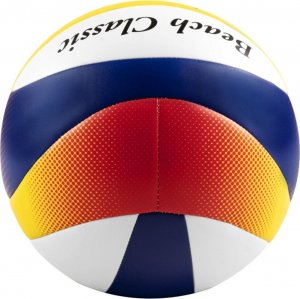 Mikasa Piłka plażowa Beach Classic biało-żółto-niebieska r. 5 2