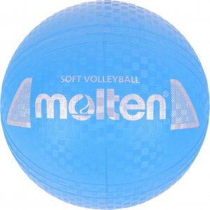 Molten Piłka do siatkówki Molten S2Y1250-P Soft Volleyball gumowa różowa 5