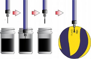 Mikasa PIŁKA SIATKOWA MIKASA V360W 3