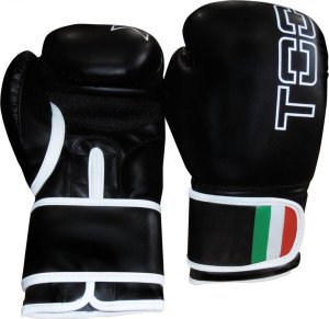 Toorx Boxing gloves TOORX LEOPARD BOT-001 8oz black eco leather 1