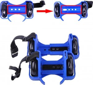 ATL AG234B Wrotki rolki świecące na buty      blue 5