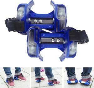 ATL AG234B Wrotki rolki świecące na buty      blue 6