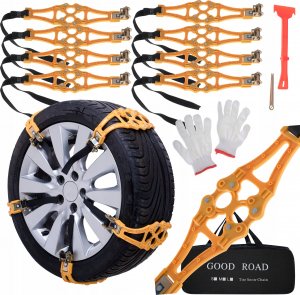 KIK Łańcuchy śniegowe na koła 8el. 2