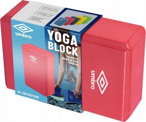 Umbro BLOK KOSTKA DO ĆWICZEŃ JOGA PILATES FITNESS UMBRO RÓŻOWY 1