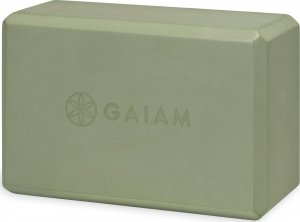 Gaiam Kostka do jogi z pianki Celery Point Gaiam 23 x 7 x 15 cm zielona 3
