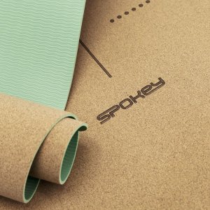 Spokey Mata do jogi korkowa Spokey Savasana 941536 4