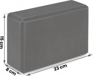 Triton Kostka piankowa do jogi NS-962 czarna 5