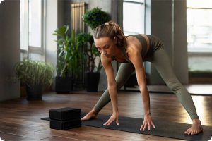 Triton Kostka piankowa do jogi NS-962 czarna 6