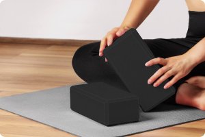 Triton Kostka piankowa do jogi NS-962 czarna 8