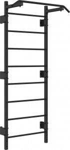 UnderFit Drabinka gimnastyczna metalowa UNDERFIT 228 x 115 cm z drążkiem i ławką 2