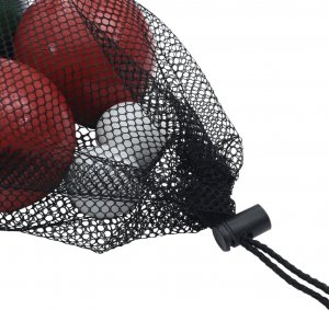 vidaXL 8-częściowy zestaw do gry w bocce, z torbą, lite drewno sosnowe 7