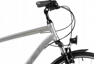 Romet Dviratis Romet Wagant 28" 2023 silver-gold-21" / L (Dydis: 21" / L) 3