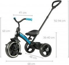 Qplay Qplay Rowerek Trójkołowy Elite Plus New Blue 12