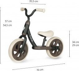 Qplay Qplay Rowerek Biegowy Trainer Black 7