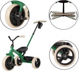 Qplay Qplay Rowerek Trójkołowy Elite Pro Green 12
