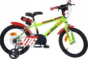 Dino BIKE DINO BIKES 416 BLACK/RED/GREEN 16 1