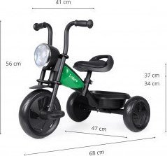 Qplay Qplay Rowerek Trójkołowy Triduro Green 10