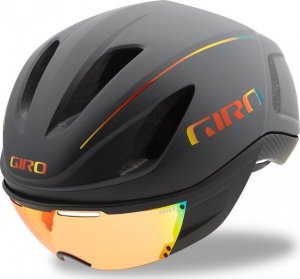 Giro Kask czasowy GIRO VANQUISH MIPS Rozmiar kasku: S(51-55 cm), Wybierz kolor: Matte White Portaro Grey Red 9