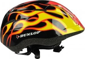 Dunlop KASK ROWEROWY DZIECIĘCY REGULOWANY DUNLOP R. (48-52CM) FIRE 1