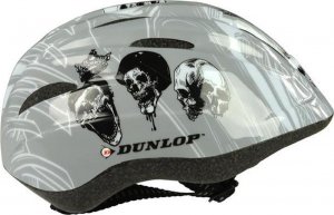 Dunlop KASK ROWEROWY DZIECIĘCY REGULOWANY DUNLOP R. (48-52CM ) GREY 1