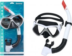 Bestway Zestaw Do Nurkowania Biały Maska, Rurka 24069 6