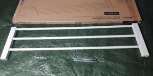 Hauck HAUCK extension for safety gate 21cm Open'n Stop White 59692-0 9