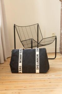 Childhome Childhome Torba Mommy Bag Signature Czarna 12