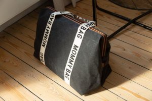 Childhome Childhome Torba Mommy Bag Signature Czarna 13