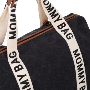 Childhome Childhome Torba Mommy Bag Signature Czarna 5