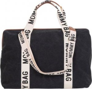Childhome Childhome Torba Mommy Bag Signature Czarna 10
