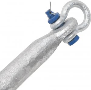 vidaXL Składana kotwica, srebrna, 10 kg, żeliwo ciągliwe 5