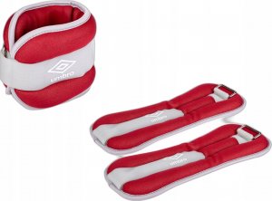Umbro Umbro - Obciążniki na kostki i nadgarstki 2x1 kg (czerwony) 2