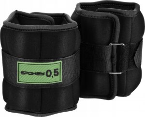 Spokey OBCIĄŻENIA NA RZEP NEOPRENOWE 0,5 KG SPOKEY FORM 4