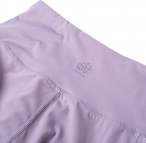 IQ Damskie legginsy oddychające szybkoschnące trening fitness bieganie IQ Lemini Wmns fioletowe rozmiar XL 4