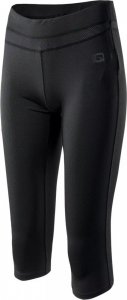 IQ Damskie legginsy treningowe fitness IQ Dahim 3/4 Wmns czarne rozmiar XL 2