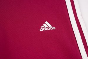 Adidas Legginsy damskie adidas Loungewear Essentials 3-Stripes czerwone HD1826 XL 2