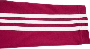 Adidas Legginsy damskie adidas Loungewear Essentials 3-Stripes czerwone HD1826 XL 5