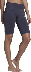 Adidas Legginsy damskie adidas Aeroknit Seamless Short Tights granatowe HE2960 XS 2