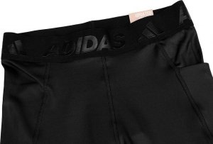 Adidas Legginsy damskie adidas Techfit High Rise Long Tights czarne GL0679 L 2